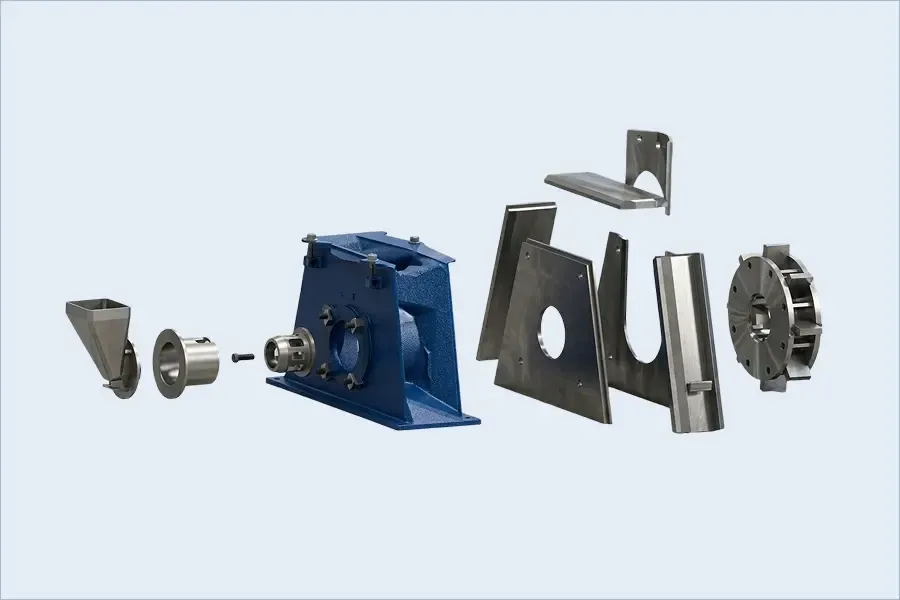 Blast Wheel Shot Blasting Turbine